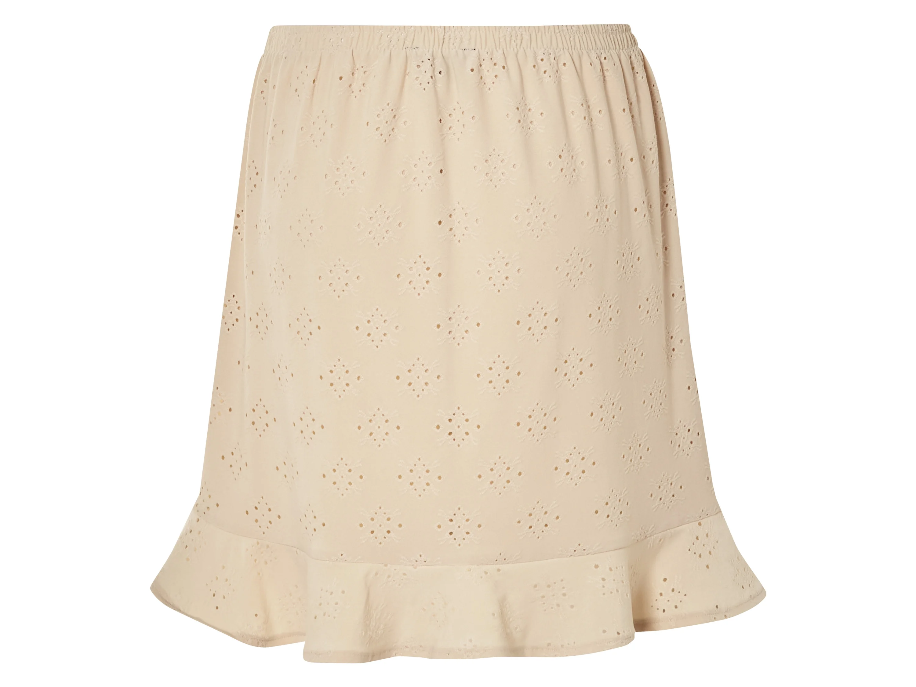 ESMARA® Damen Rock Mini (Beige, S (36/38)) – Bild 3 von 4