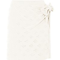 ESMARA® Damen Rock Mini (Weiß, M (40/42))
