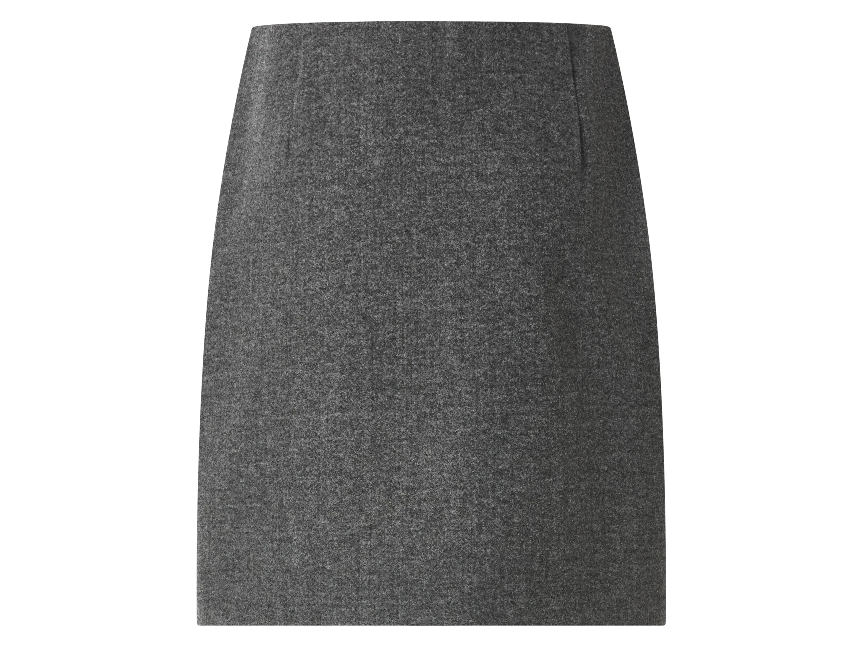 ESMARA® Damen Rock Wolloptik (Grau, L(44/46)) – Bild 3 von 4