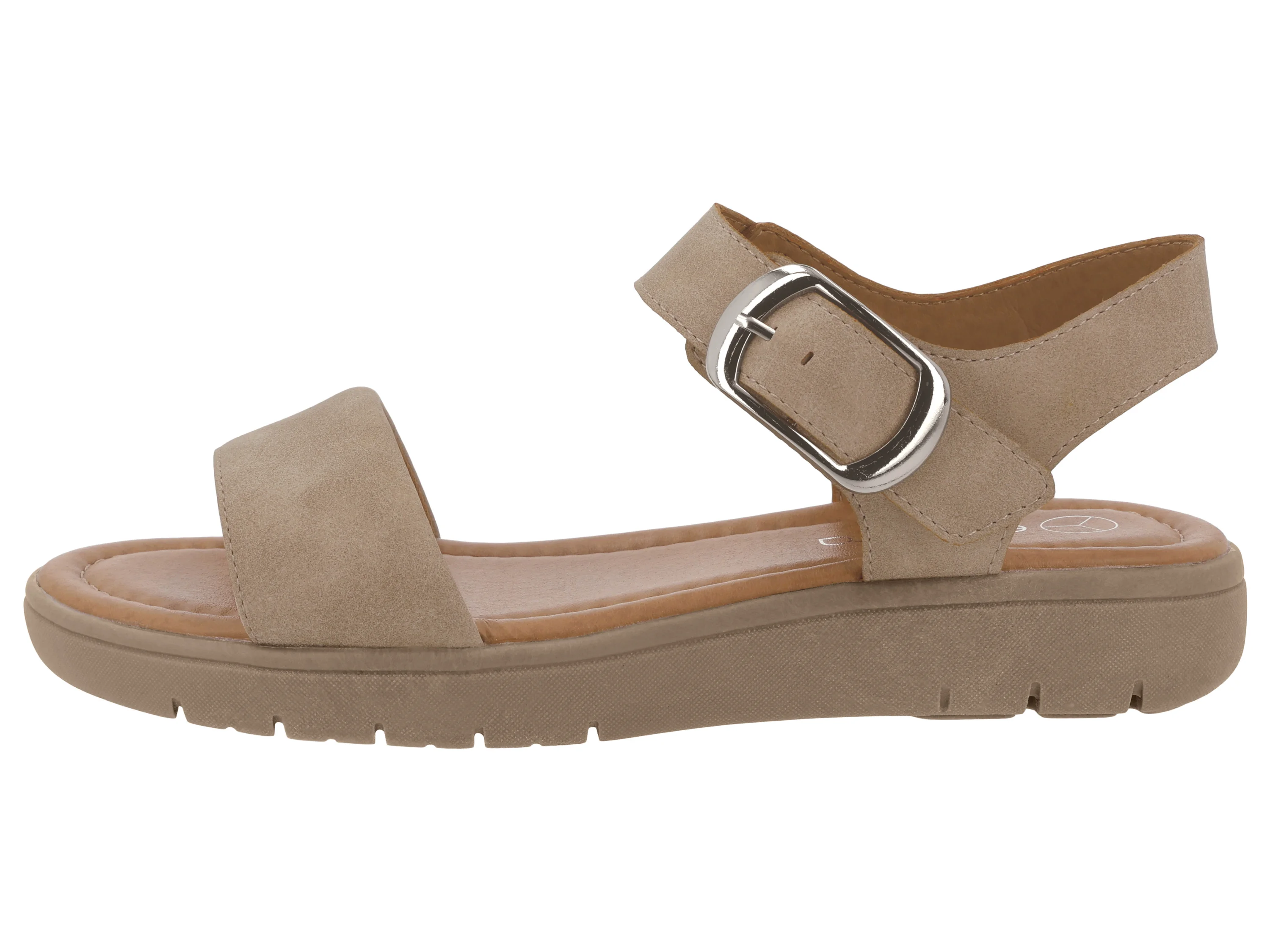 ESMARA® Damen Sandaletten (Grau, 39) – Bild 2 von 4