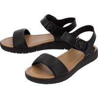 ESMARA® Damen Sandaletten (Schwarz, 37)