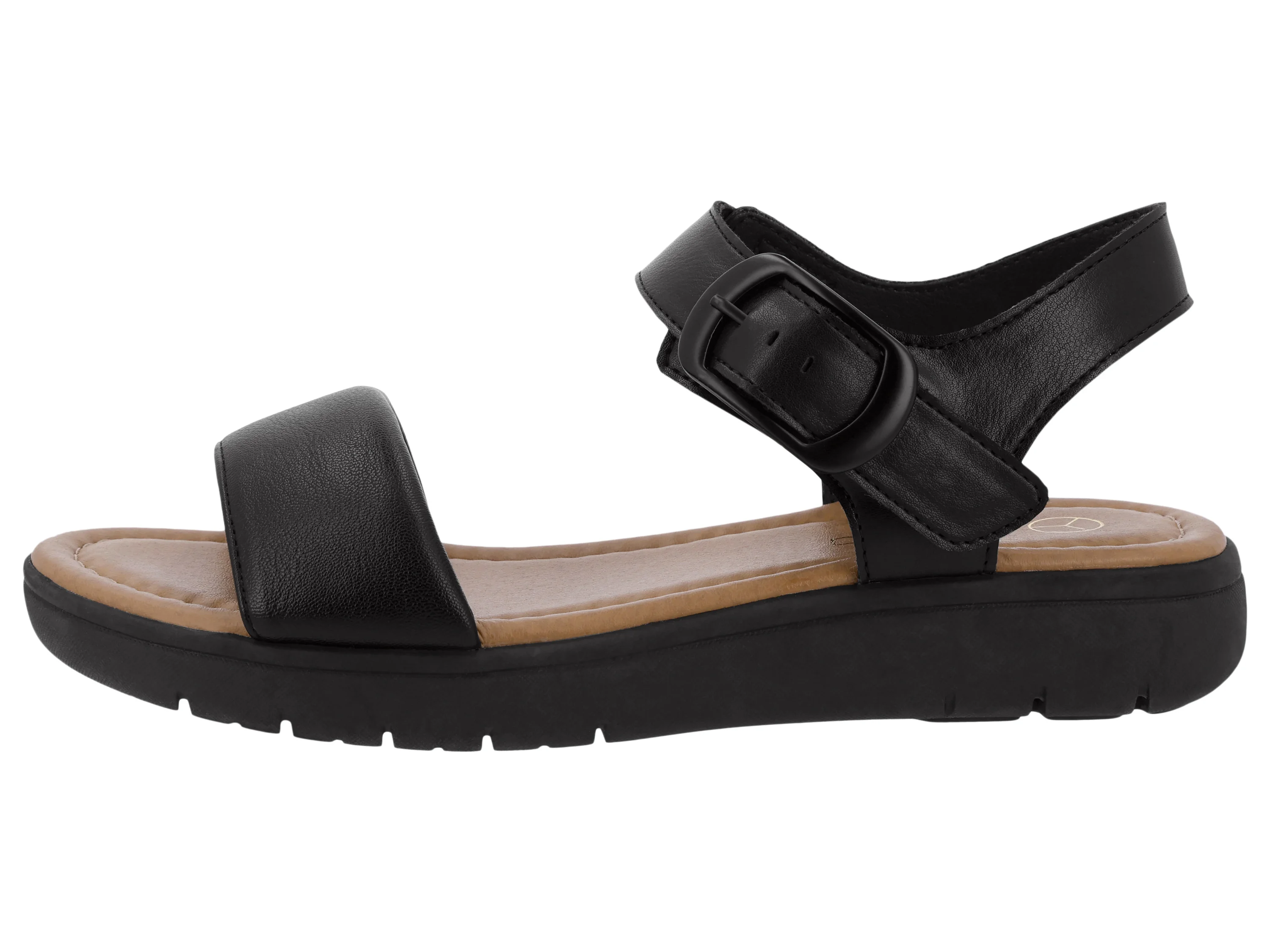 ESMARA® Damen Sandaletten (Schwarz, 37) – Bild 2 von 4