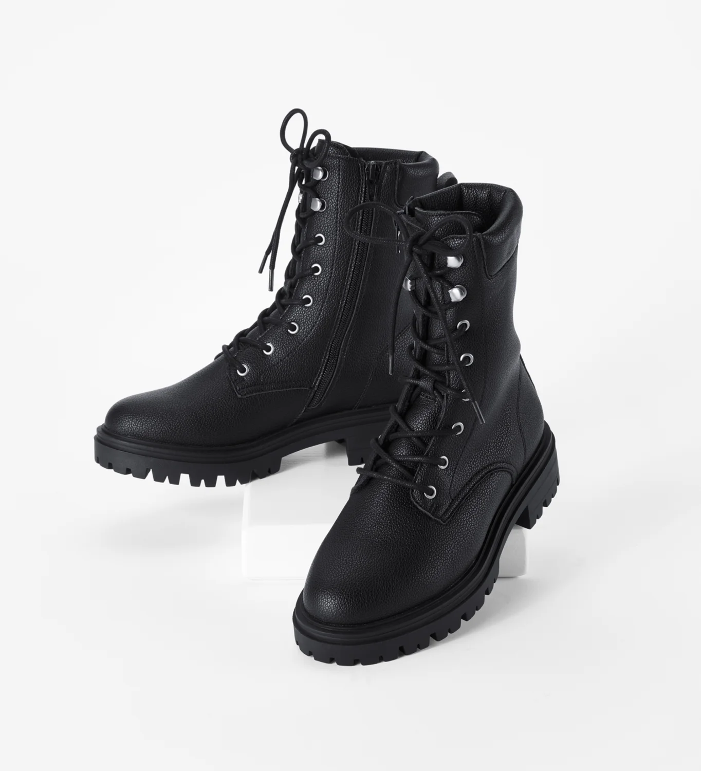 ESMARA® Damen Schnürboot (Schwarz, 38) – Bild 3 von 4