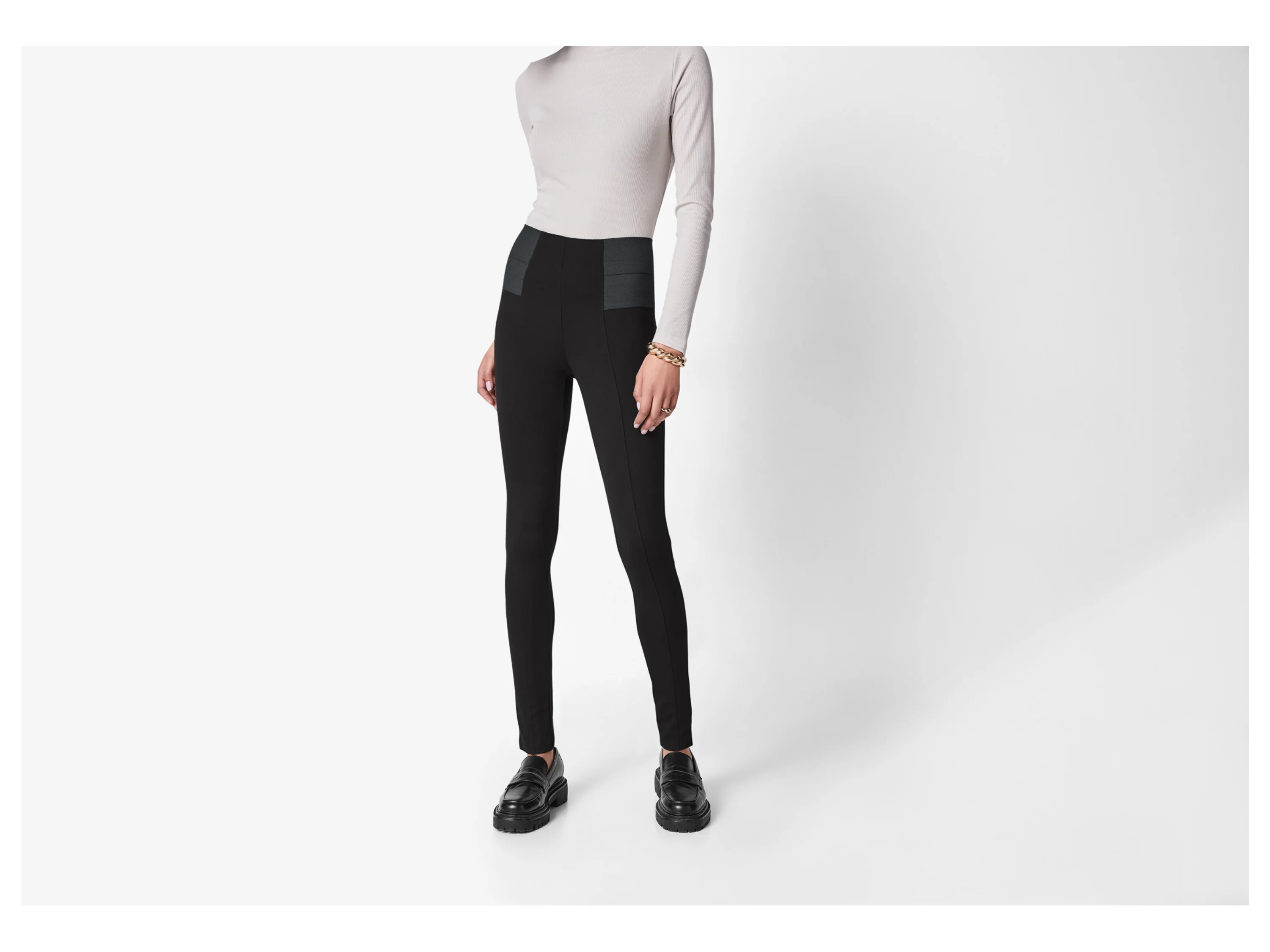 ESMARA® Damen Shaping-Jeggings (Schwarz, S(36/38)) – Bild 2 von 4