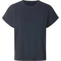 ESMARA® Damen Shirt Struktur (Navy, XS(32/34))