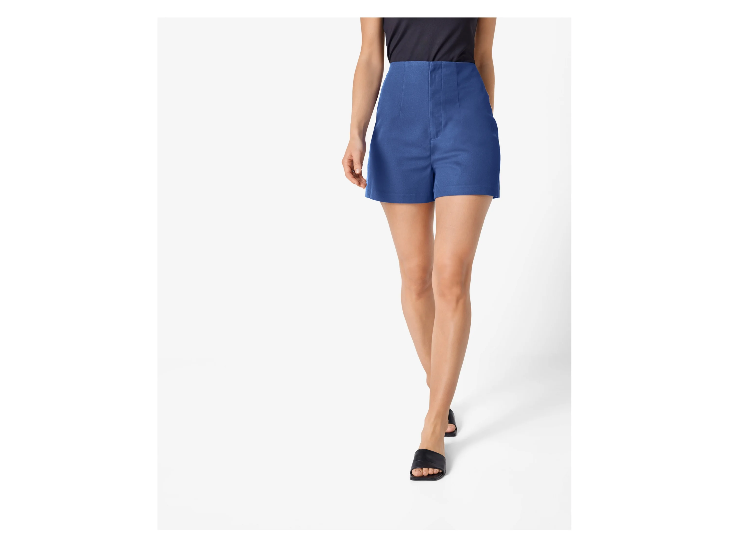 ESMARA® Damen Shorts (Blau, 42) – Bild 2 von 4