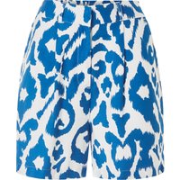 ESMARA® Damen Shorts (blau/gemustert, 46)