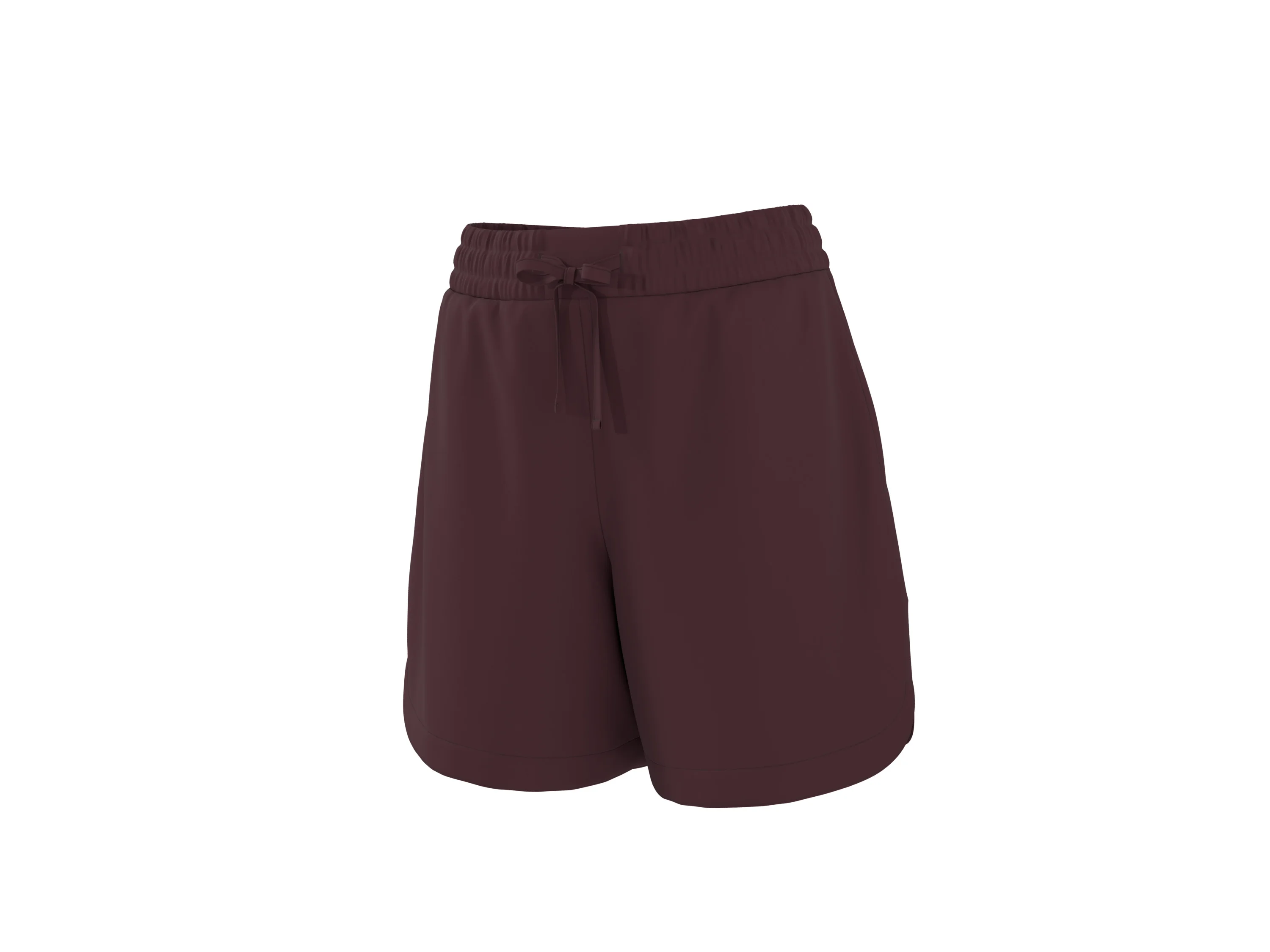 ESMARA® Damen Shorts (Bordeaux, L(44/46)) – Bild 2 von 3