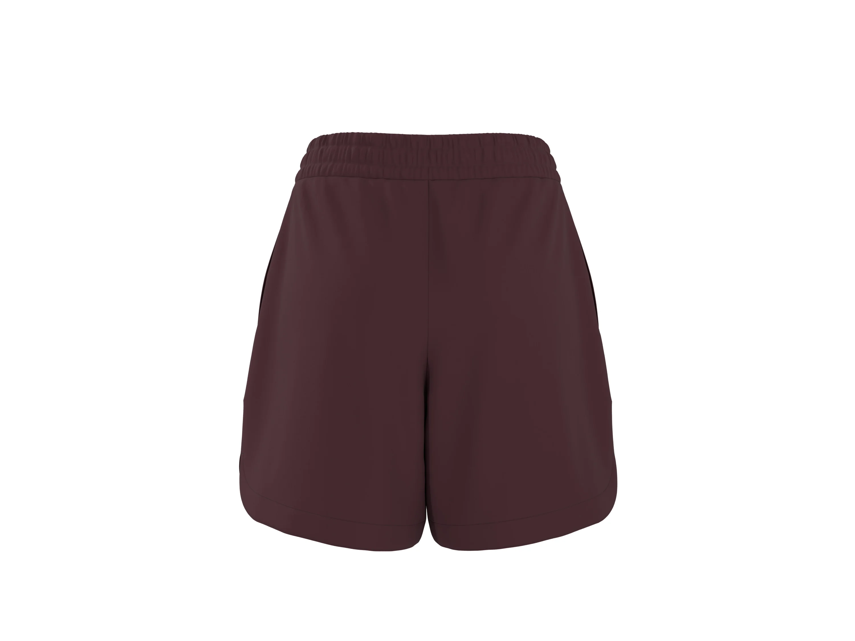ESMARA® Damen Shorts (Bordeaux, XS(32/34)) – Bild 3 von 3