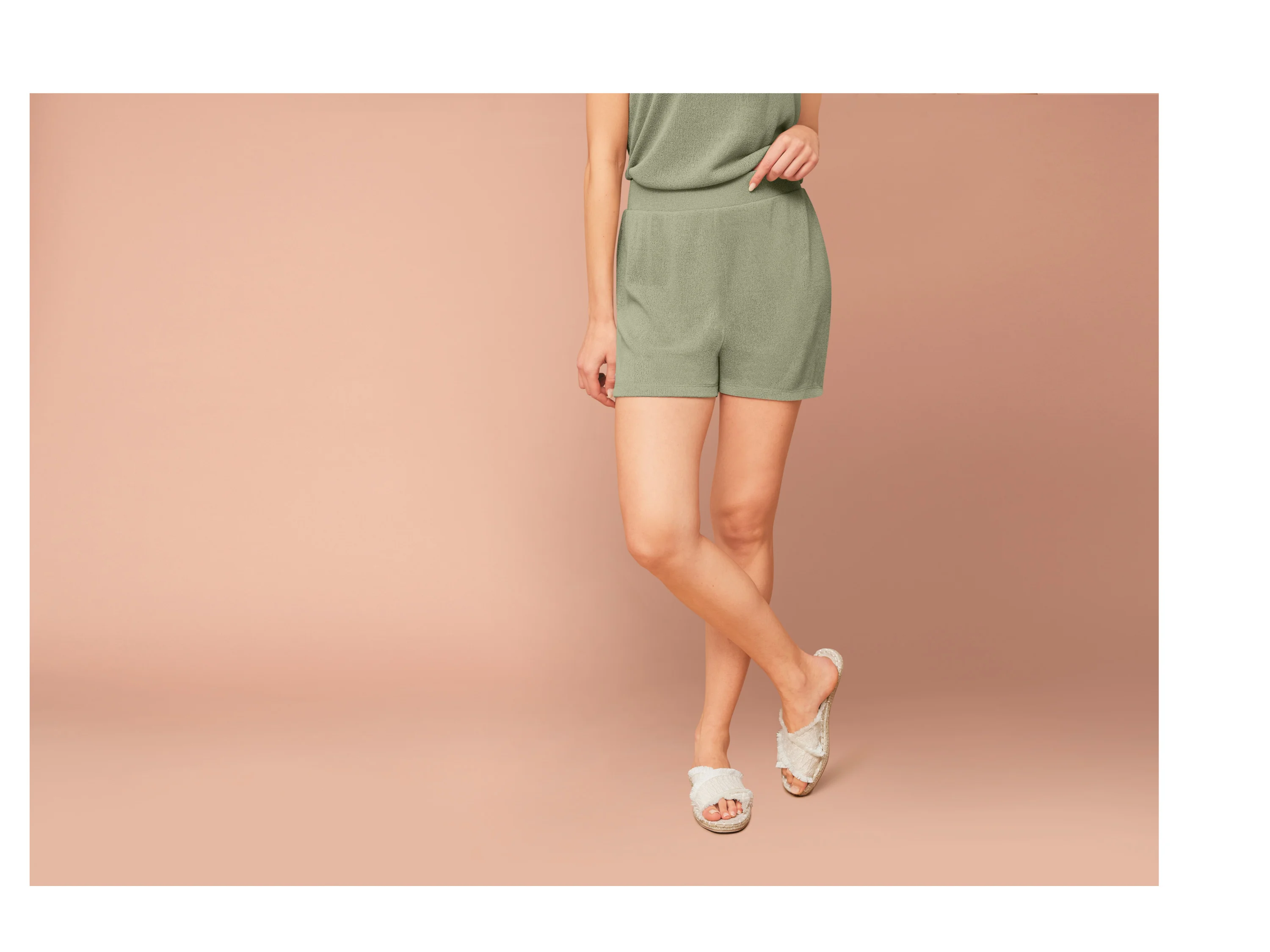 ESMARA® Damen Shorts (Grün, S (36/38)) – Bild 2 von 3