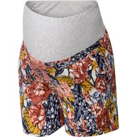 ESMARA® Damen Shorts Leinen (Blumen, 42)