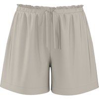 ESMARA® Damen Shorts mit Leinen (Beige, M (40/42))
