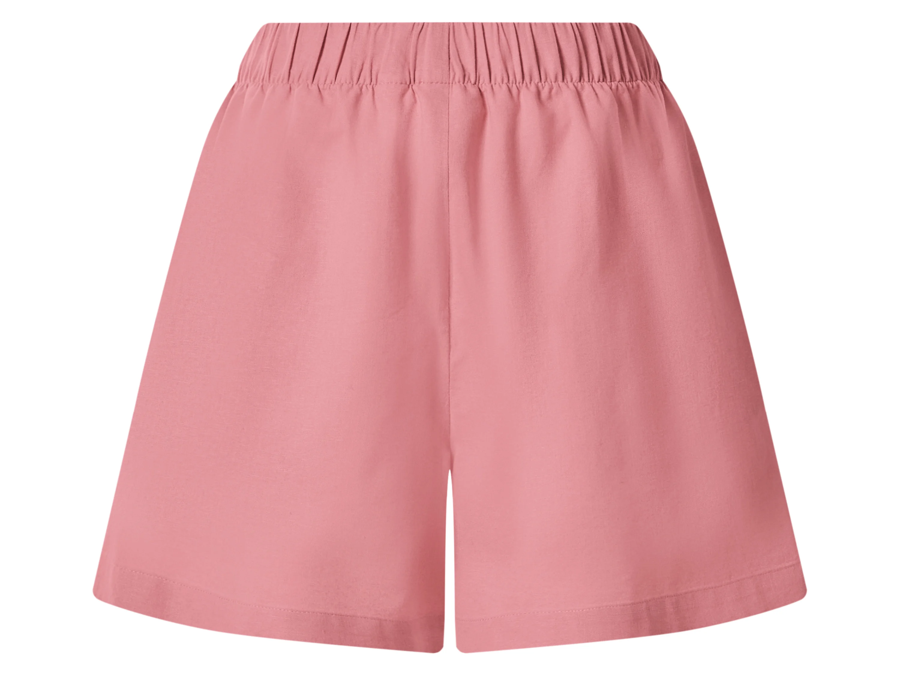 ESMARA® Damen Shorts mit Leinen (Pink, M(40/42)) – Bild 3 von 3