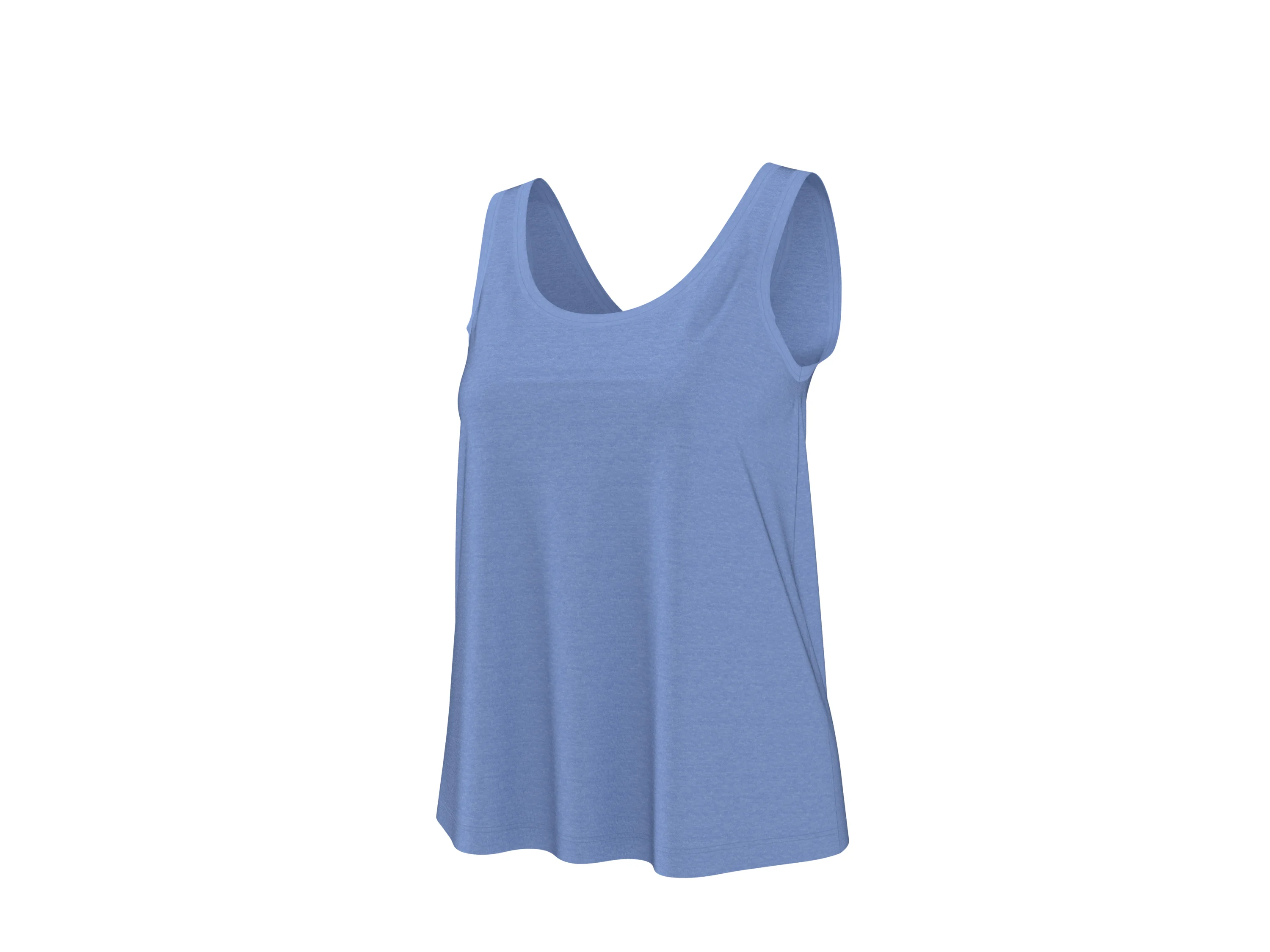 ESMARA® Damen Shorty Pyjama mit Leinen (Blau, M(40/42)) – Bild 3 von 4