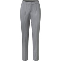 ESMARA® Damen Slacks, moderne Knöchellänge (Grau, 42)