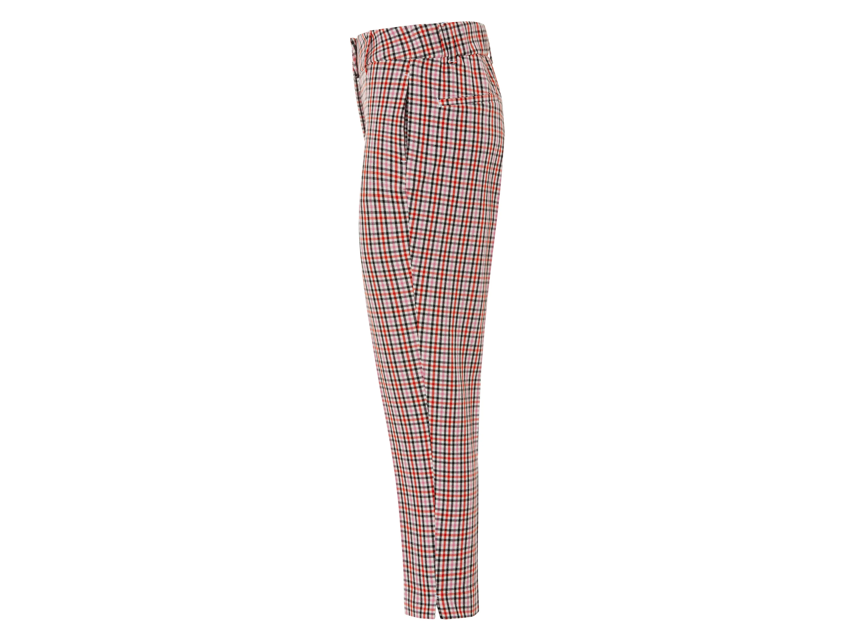 ESMARA® Damen Slacks (kariert, 38) – Bild 4 von 4