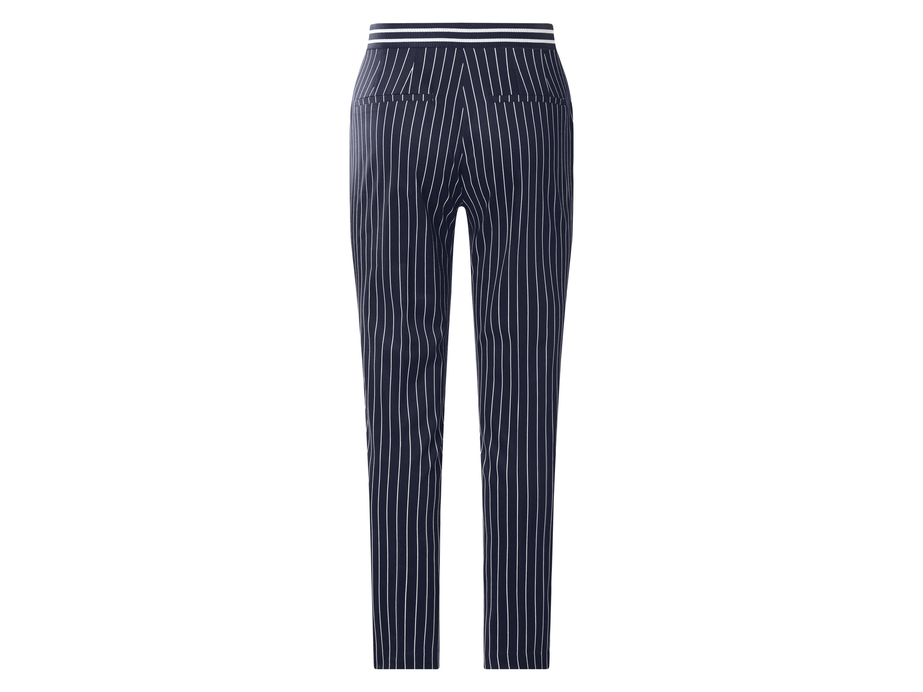 ESMARA® Damen Slacks (Streifen/navy, 42) – Bild 3 von 3