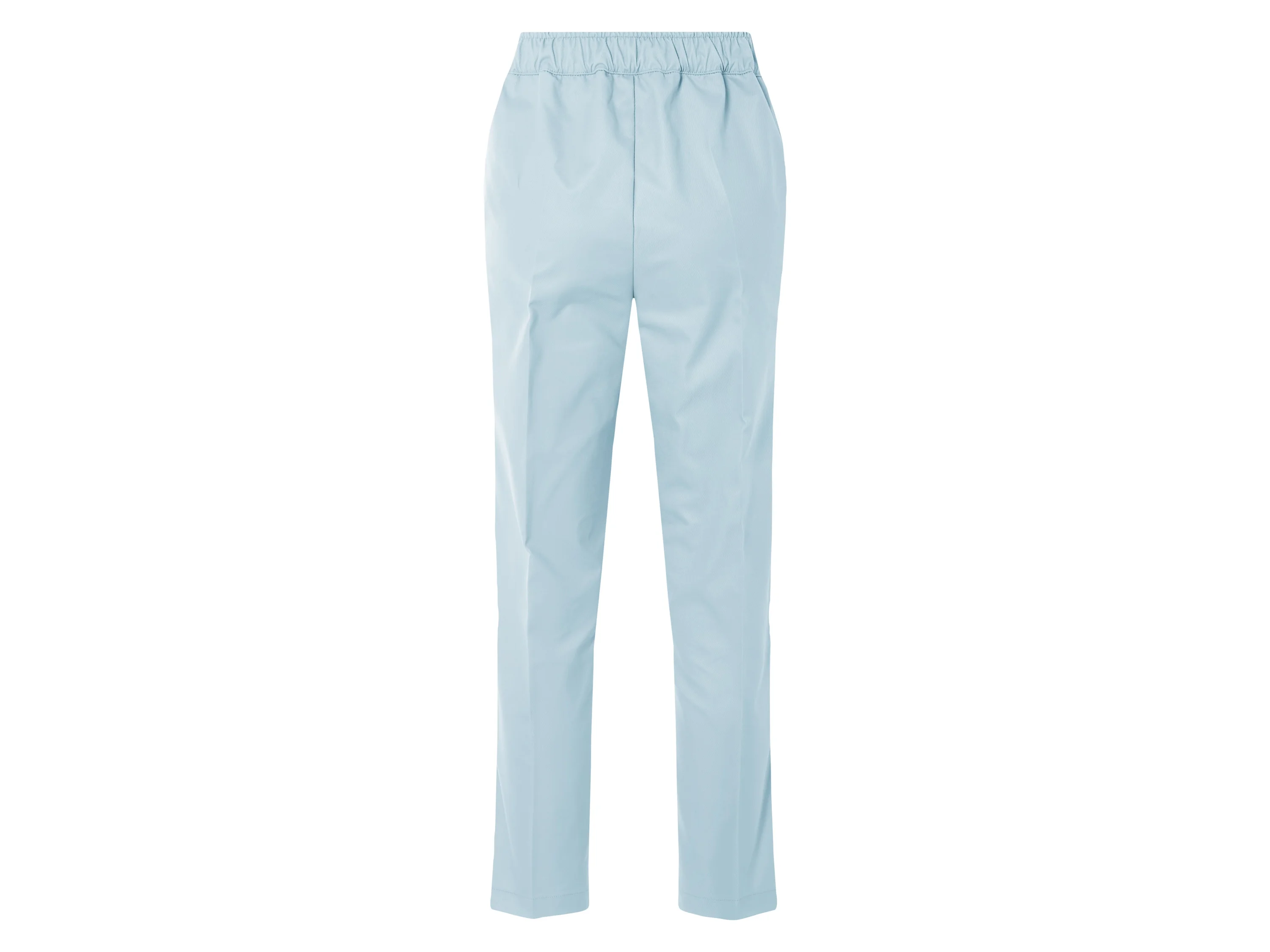 ESMARA® Damen Slacks, mit Bügelfalte (Hellblau, 34) – Bild 3 von 4
