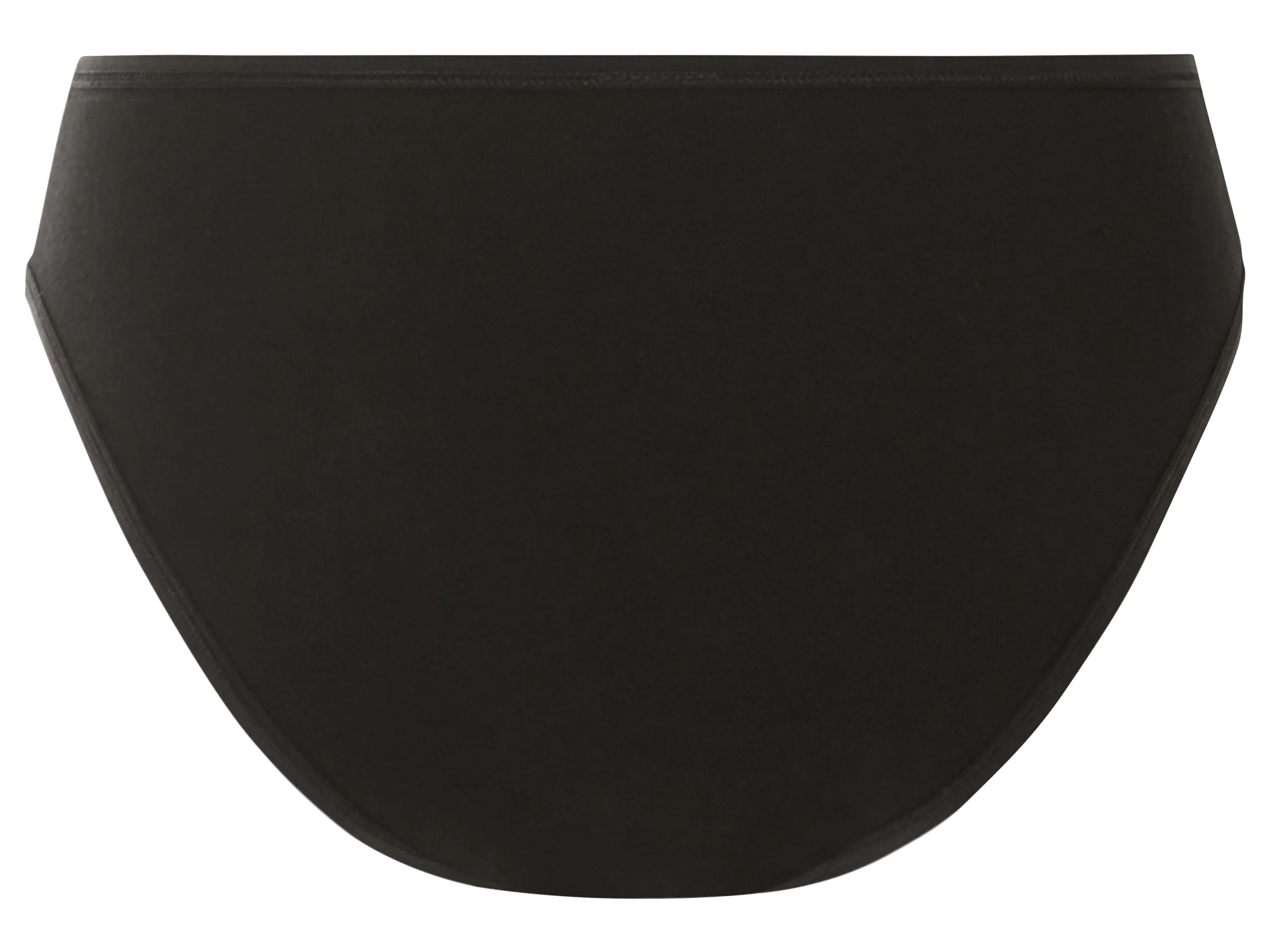 ESMARA® Damen Slip 5er (Schwarz/Grau, XS(32/34)) – Bild 3 von 4