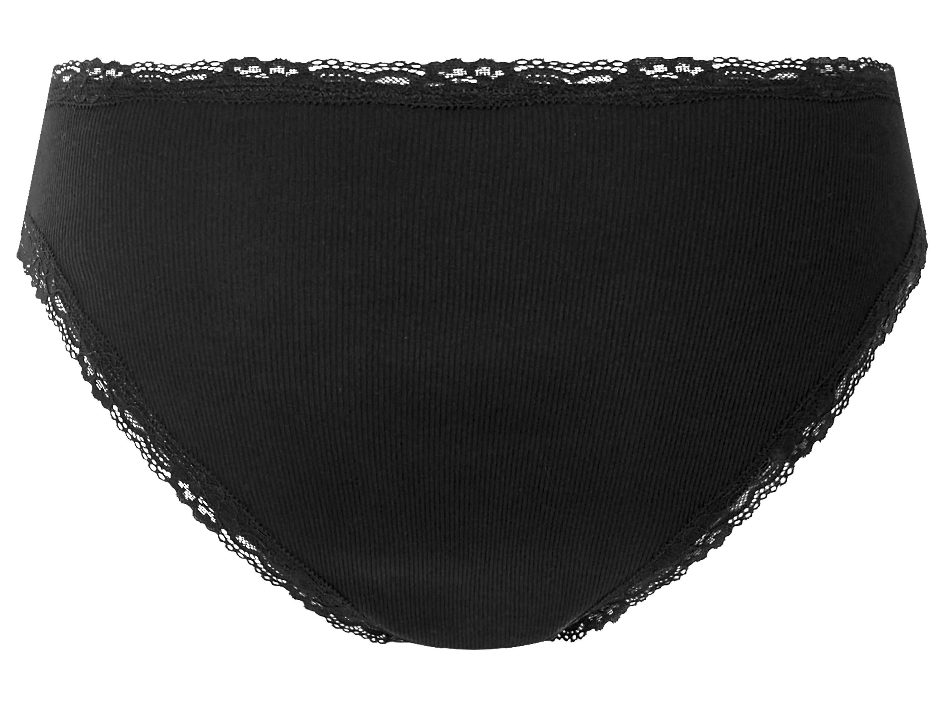 ESMARA® Damen Slips, 5 Stück (Schwarz, XS(32/34)) – Bild 3 von 4