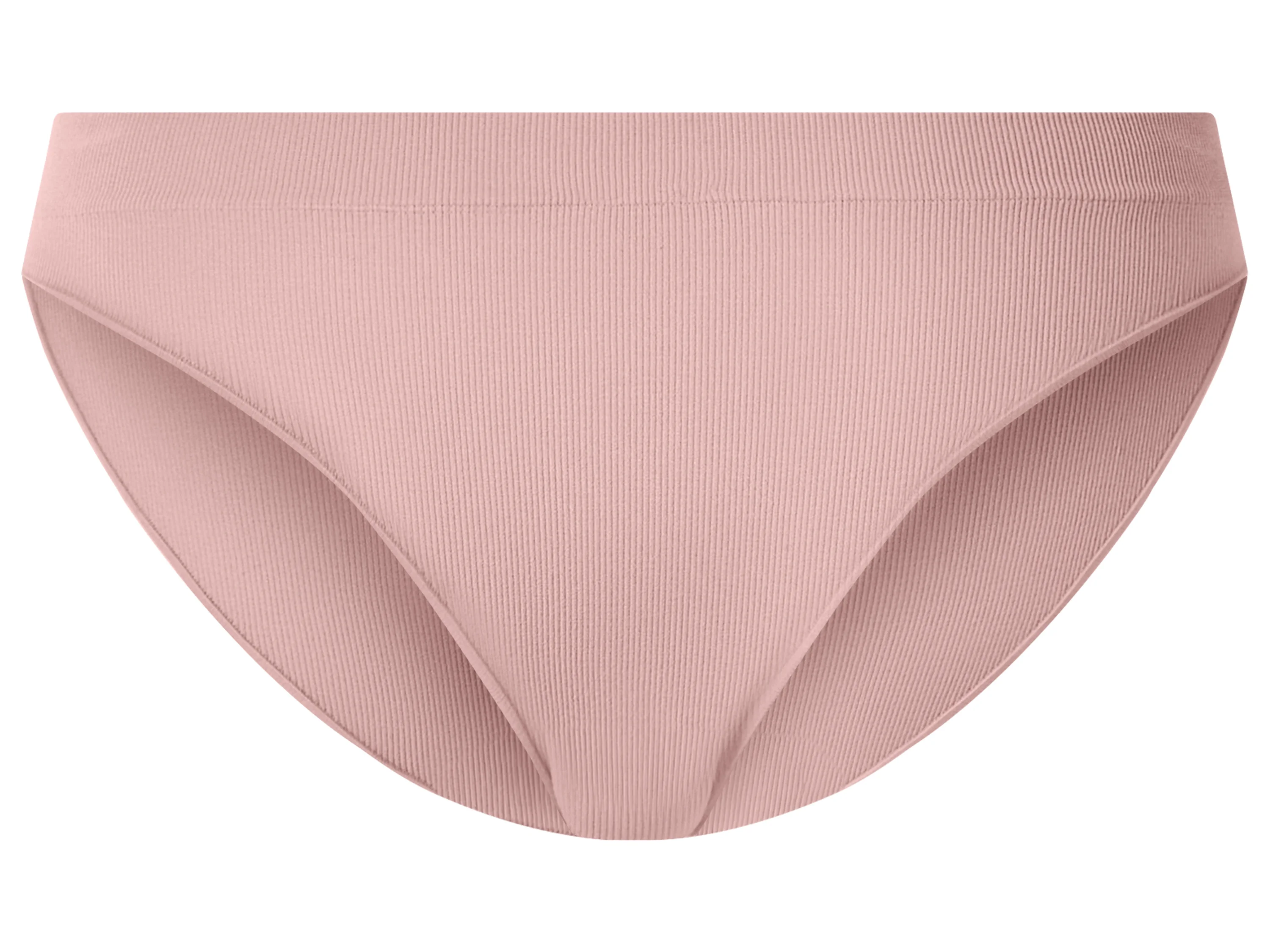 ESMARA® Damen Slips, 3 Stück, seamless (rot/rosé, L(44/46)) – Bild 3 von 4