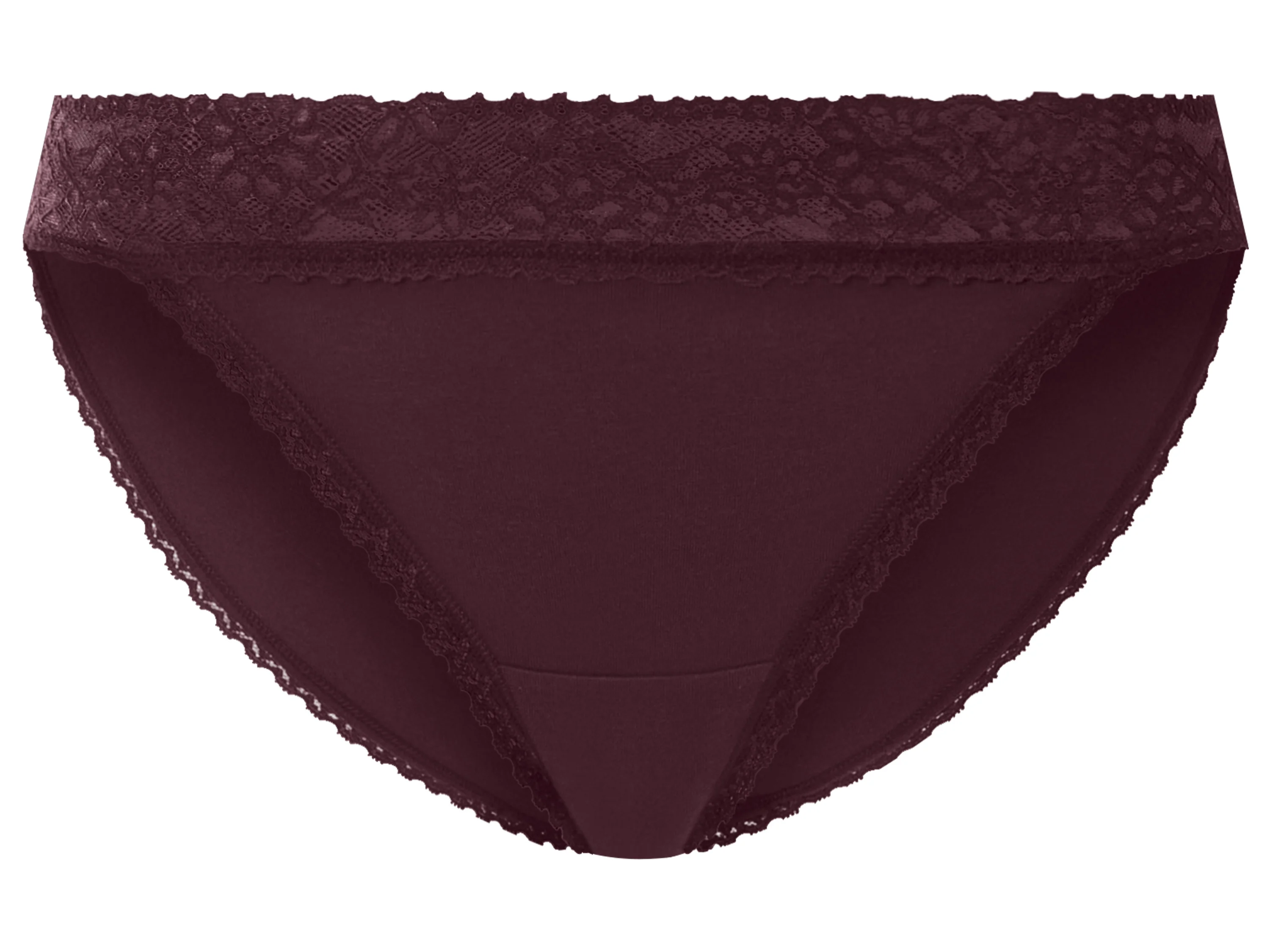ESMARA® Damen Slips, 5 Stück (rot/rosé, M(40/42)) – Bild 3 von 4