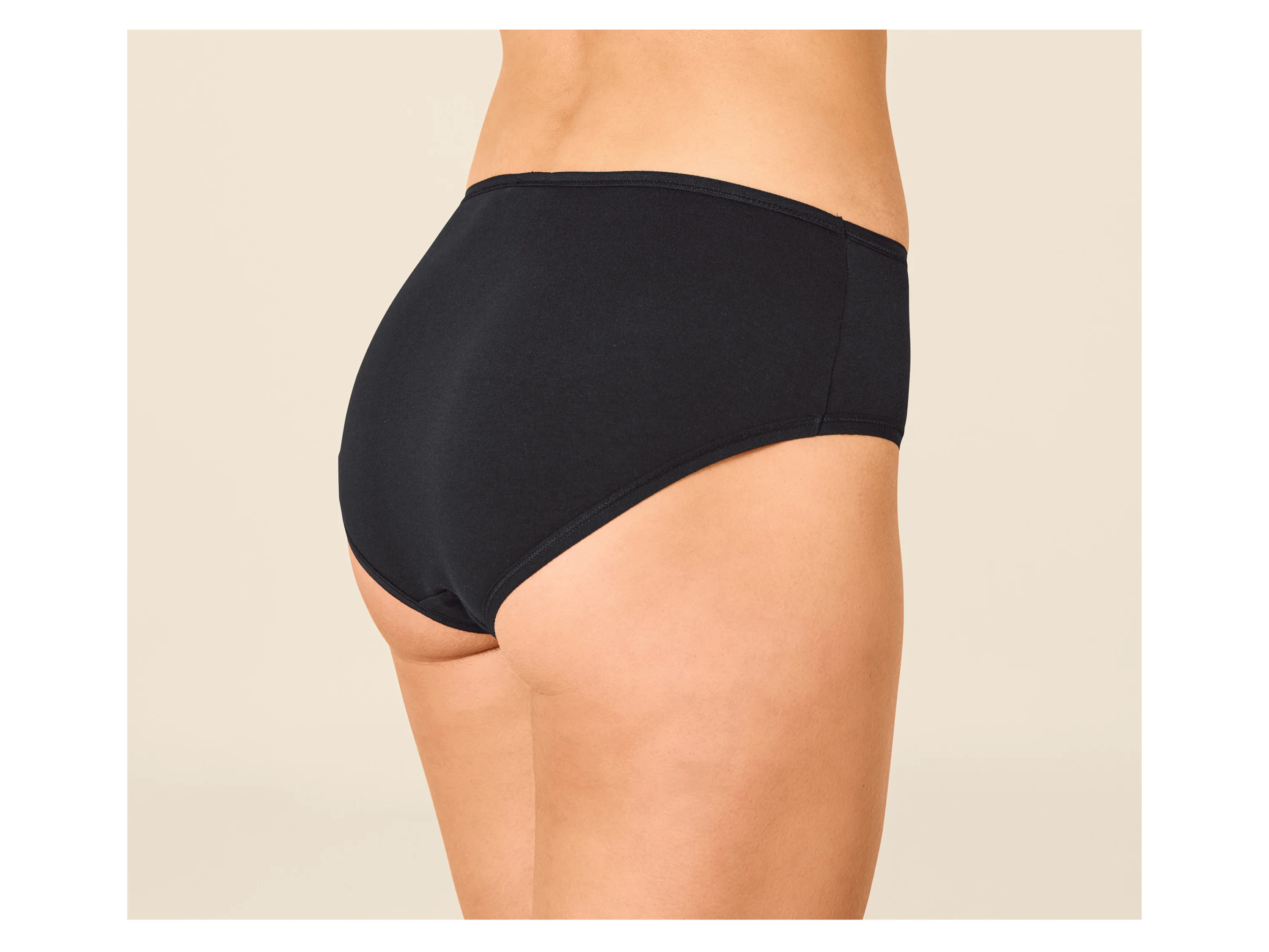ESMARA® Damen Slips, 5 Stück (Schwarz, S(36/38)) – Bild 4 von 4