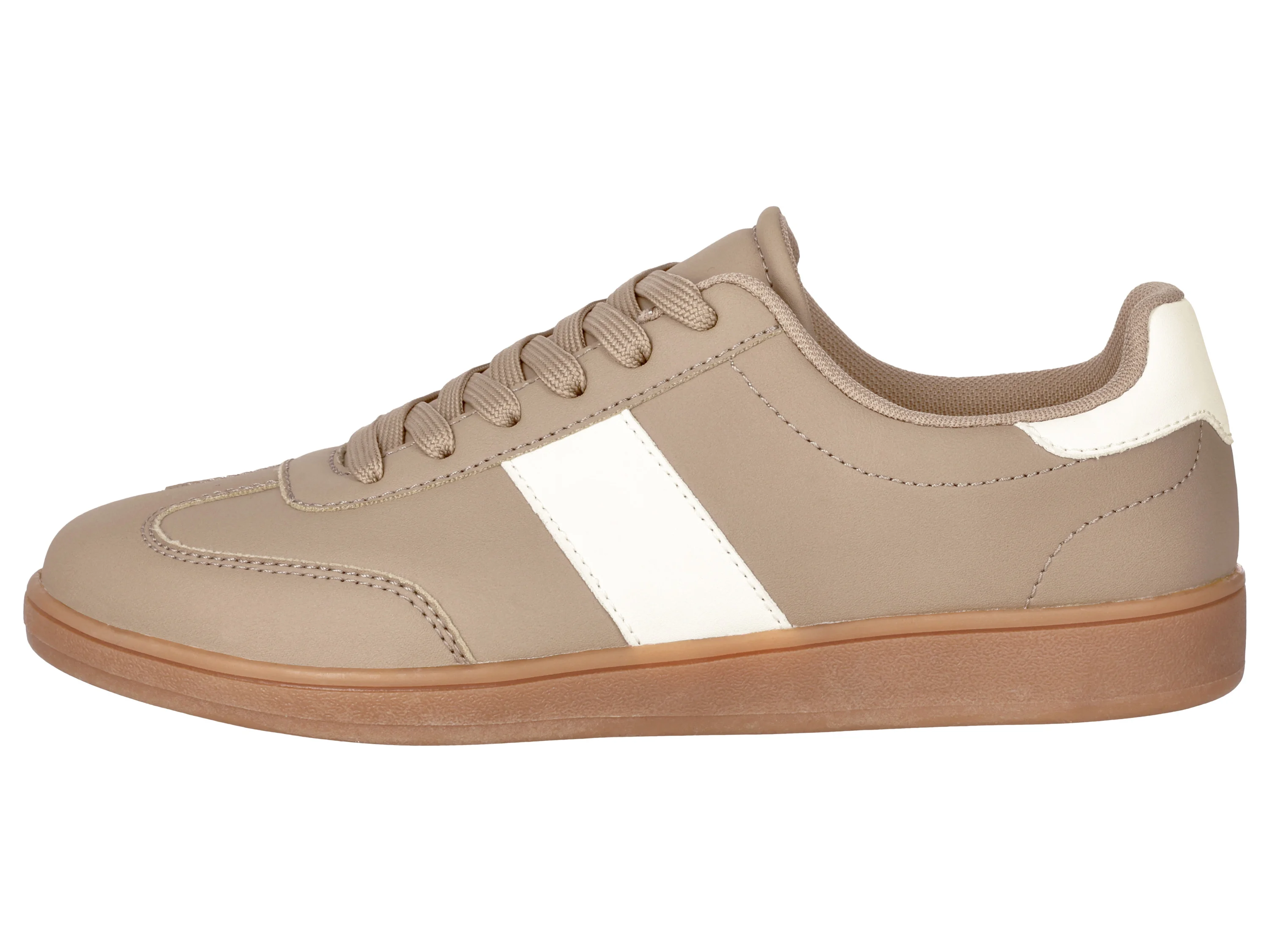 ESMARA® Damen Sneaker (beige/weiß, 36) – Bild 3 von 4
