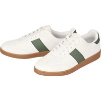 ESMARA® Damen Sneaker (Weiß/Grün, 40)