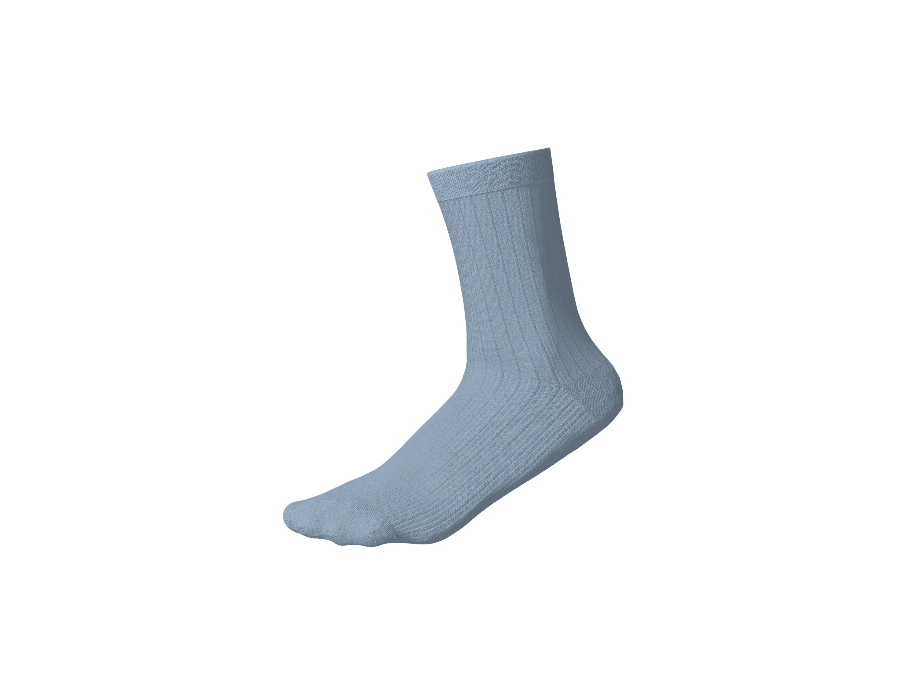 ESMARA® Damen Socken / Gerippte Socken, 5 Paar (blau/weiß/beige/schwarz, 39-42) – Bild 2 von 4