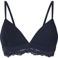 ESMARA® Damen Soft-BH mit Spitze (Navy, 85B)