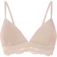 ESMARA® Damen Soft-BH mit Spitze (Rose, 85C)