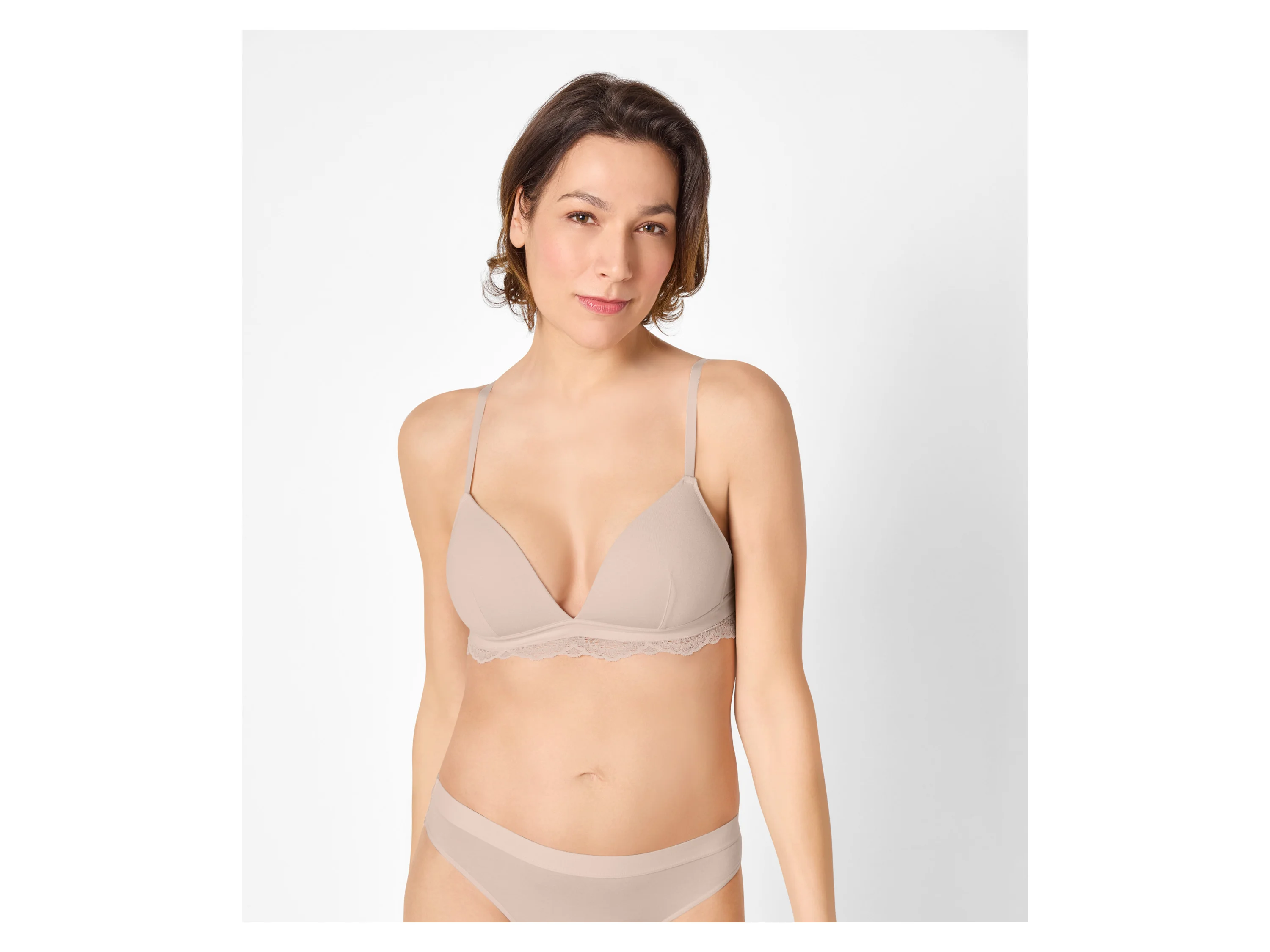 ESMARA® Damen Soft-BH mit Spitze (Rose, 85C) – Bild 2 von 2