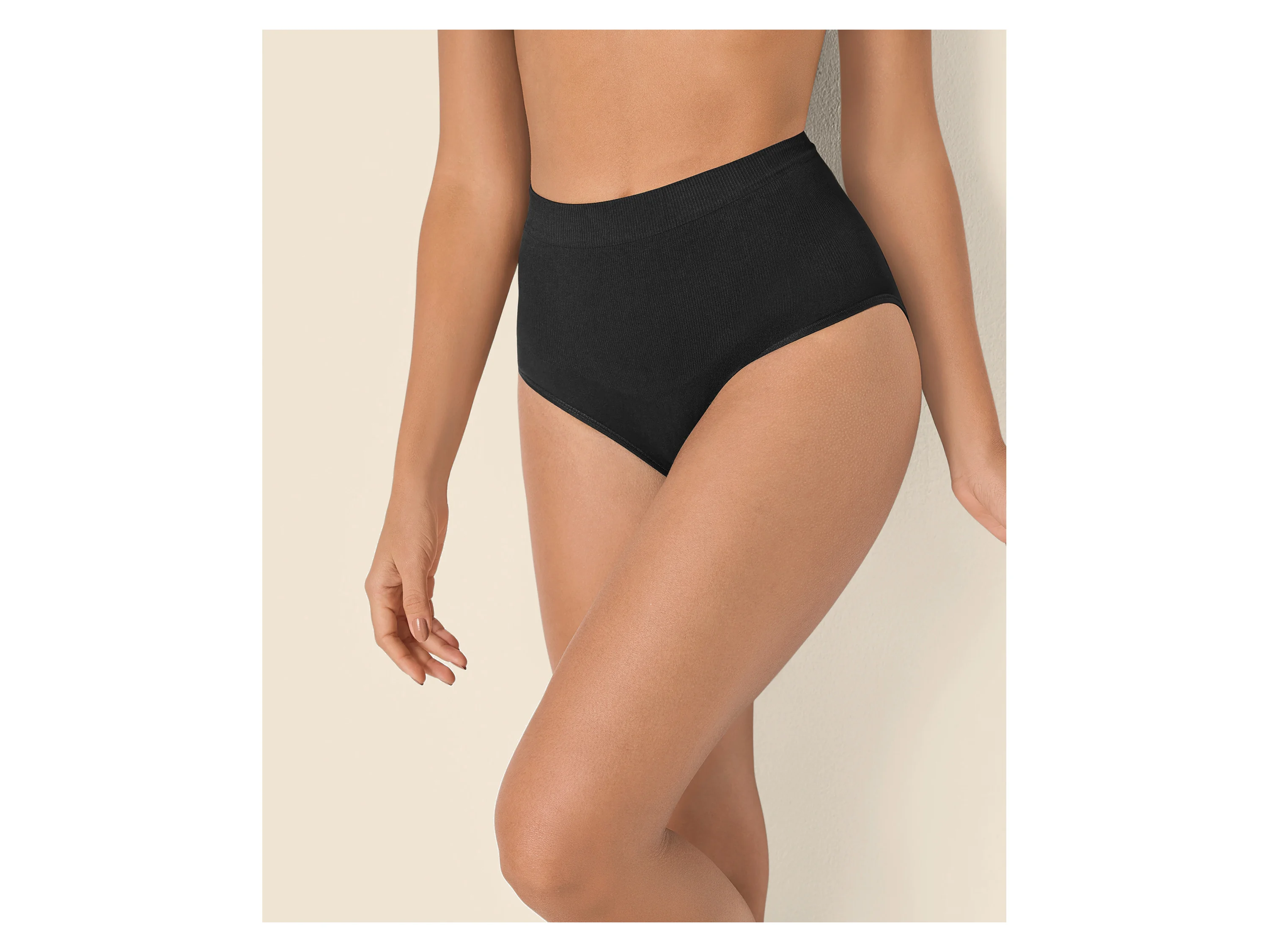 ESMARA® Damen Soft-Shaping-Slip (Schwarz, S(36/38)) – Bild 2 von 4
