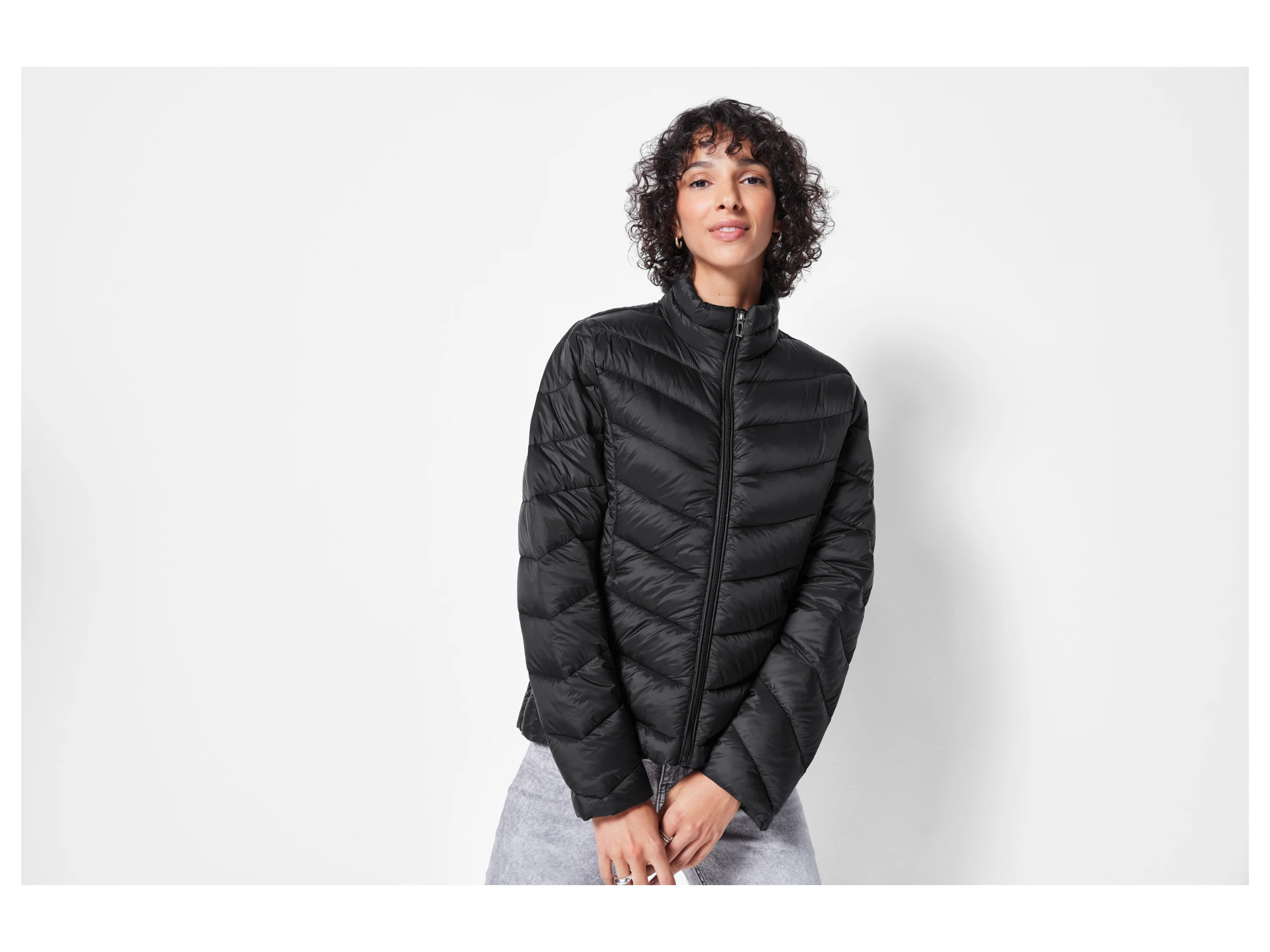 ESMARA® Damen Steppjacke (Schwarz, S(36/38)) – Bild 2 von 4