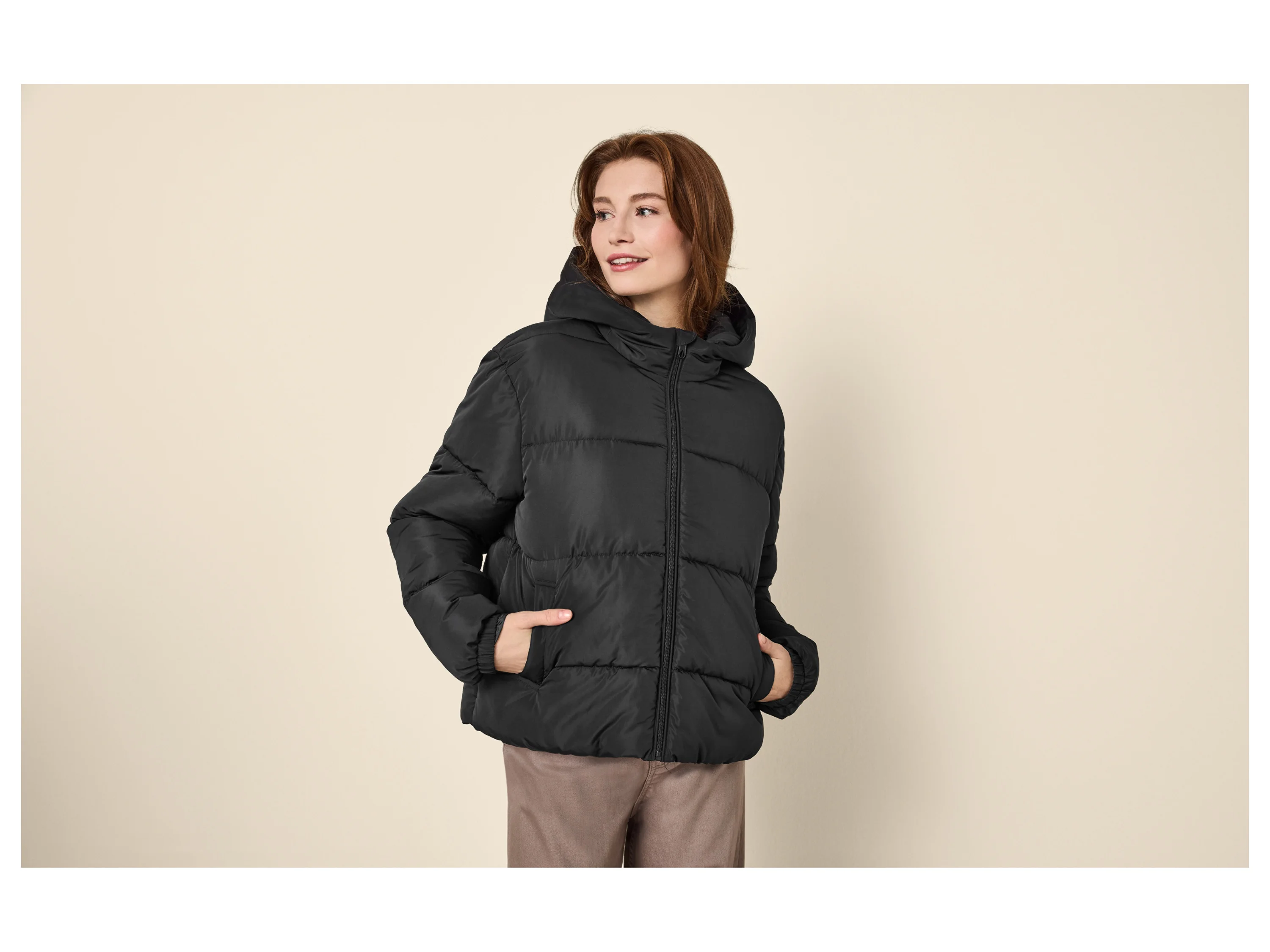 ESMARA® Damen Steppjacke (Schwarz, M(40/42)) – Bild 2 von 4