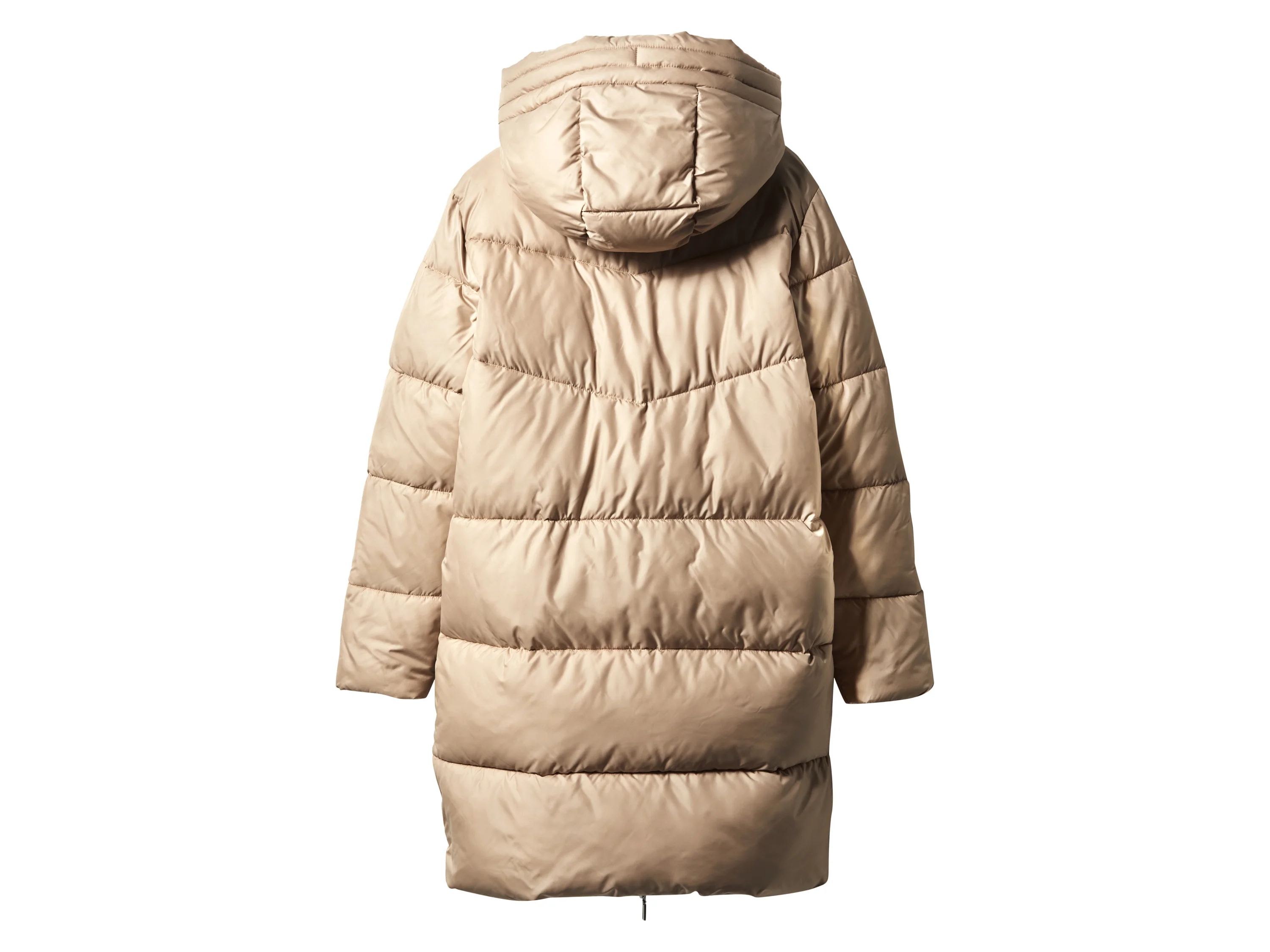 ESMARA® Damen Steppmantel (Beige, XS(32/34)) – Bild 3 von 4