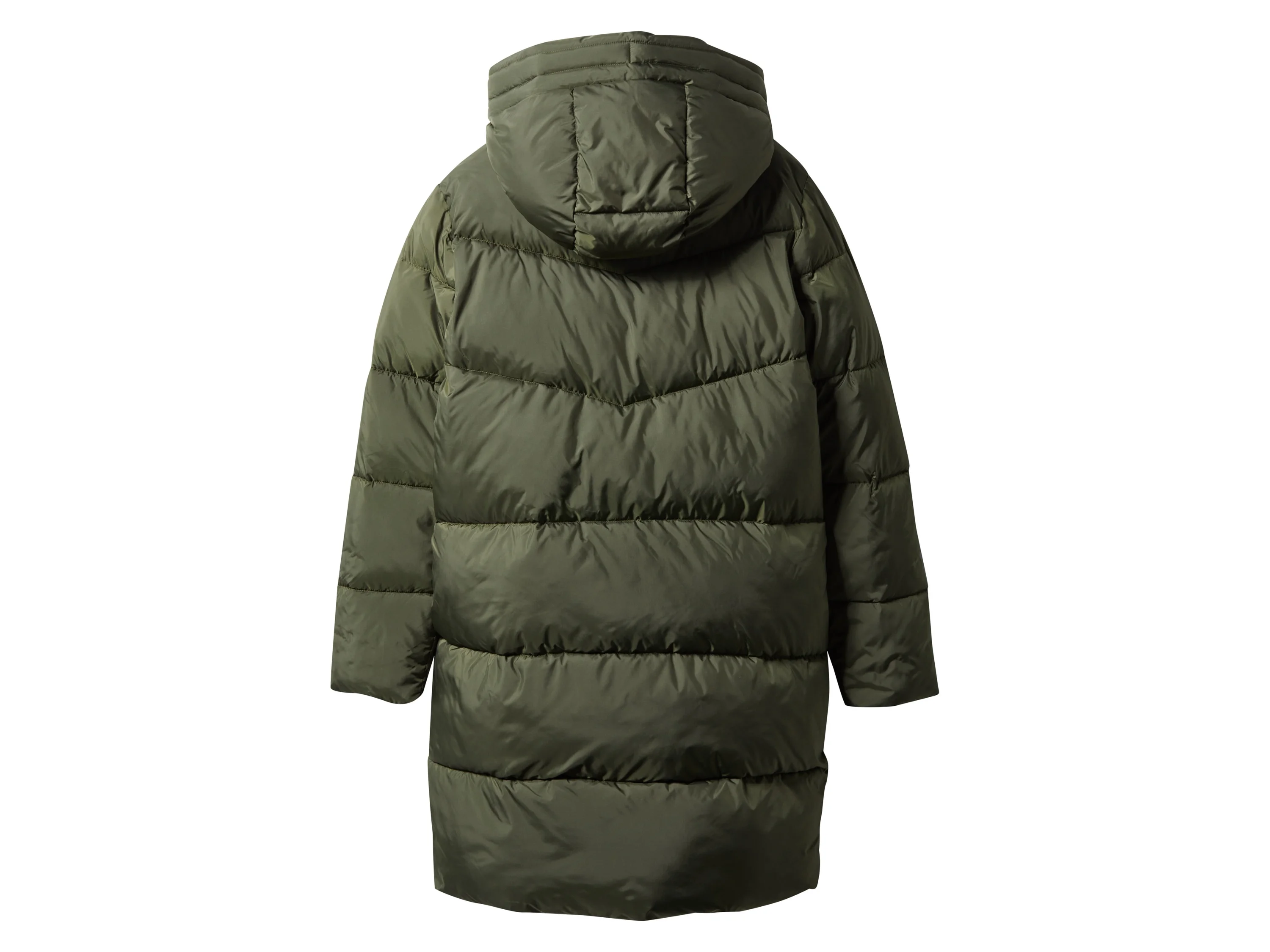 ESMARA® Damen Steppmantel (Olive, L(44/46)) – Bild 3 von 4