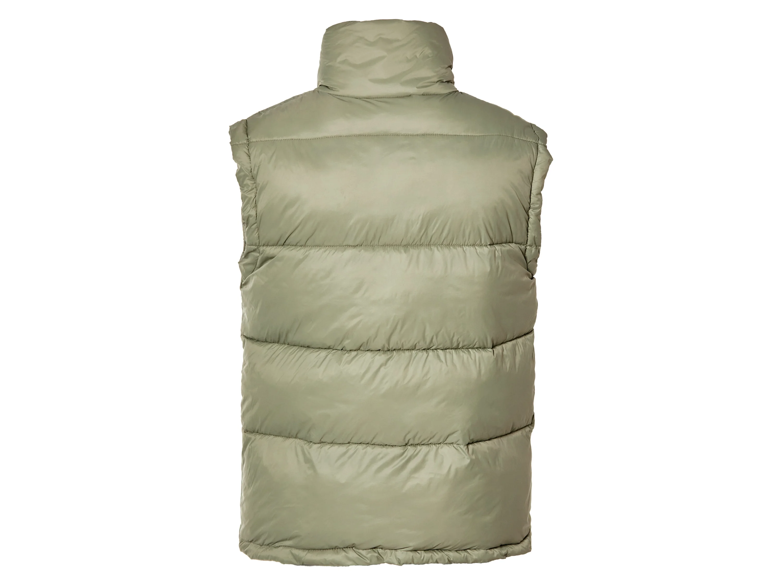 ESMARA® Damen Steppweste, wasserabweisendes Obermaterial (Khaki, L(44/46)) – Bild 3 von 4