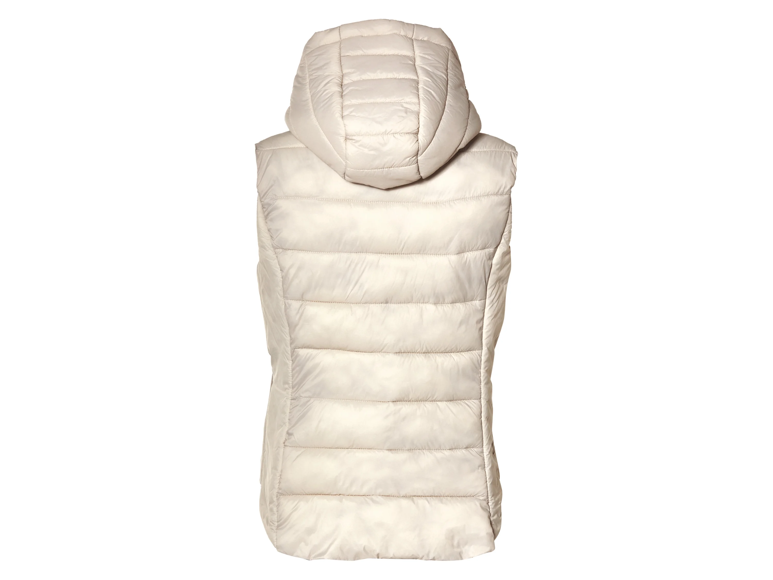 ESMARA® Damen Steppweste, wasserabweisendes Obermaterial (Beige, XS(32/34)) – Bild 3 von 4