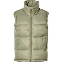 ESMARA® Damen Steppweste, wasserabweisendes Obermaterial (Khaki, XS(32/34))