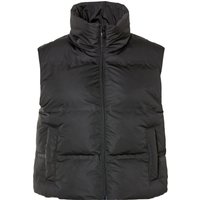 ESMARA® Damen Steppweste, mit wärmender Wattierung (Schwarz, L(44/46))