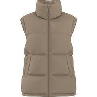 ESMARA® Damen Steppweste (Beige, M(40/42))