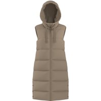 ESMARA® Damen Steppweste (Beige, M(40/42))