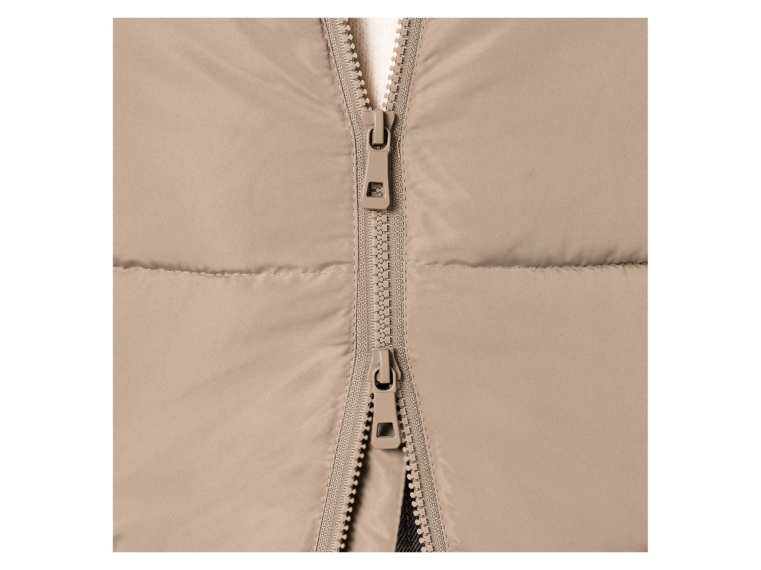 ESMARA® Damen Steppweste (Beige, L(44/46)) – Bild 4 von 4