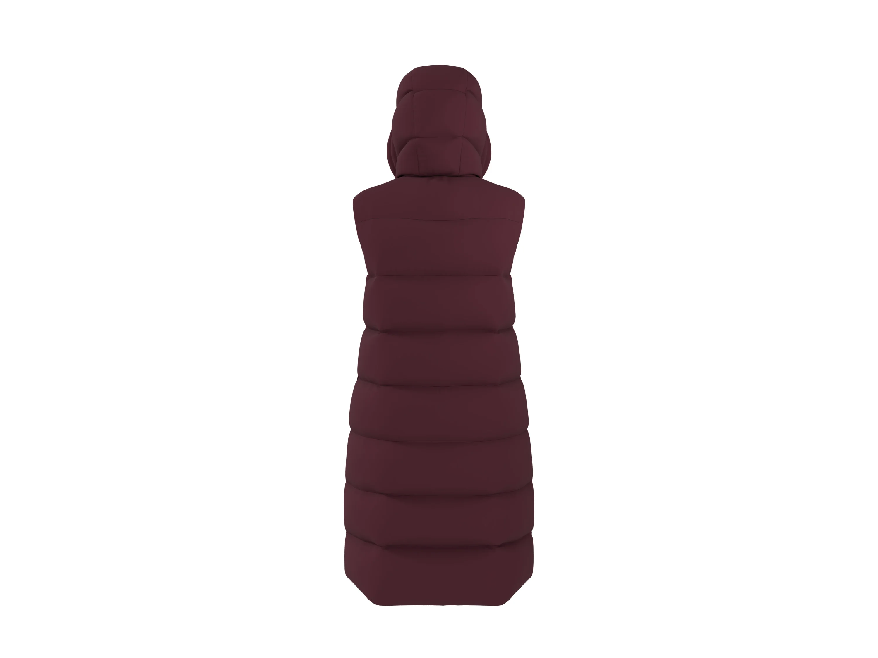 ESMARA® Damen Steppweste (Bordeaux, M(40/42)) – Bild 3 von 4