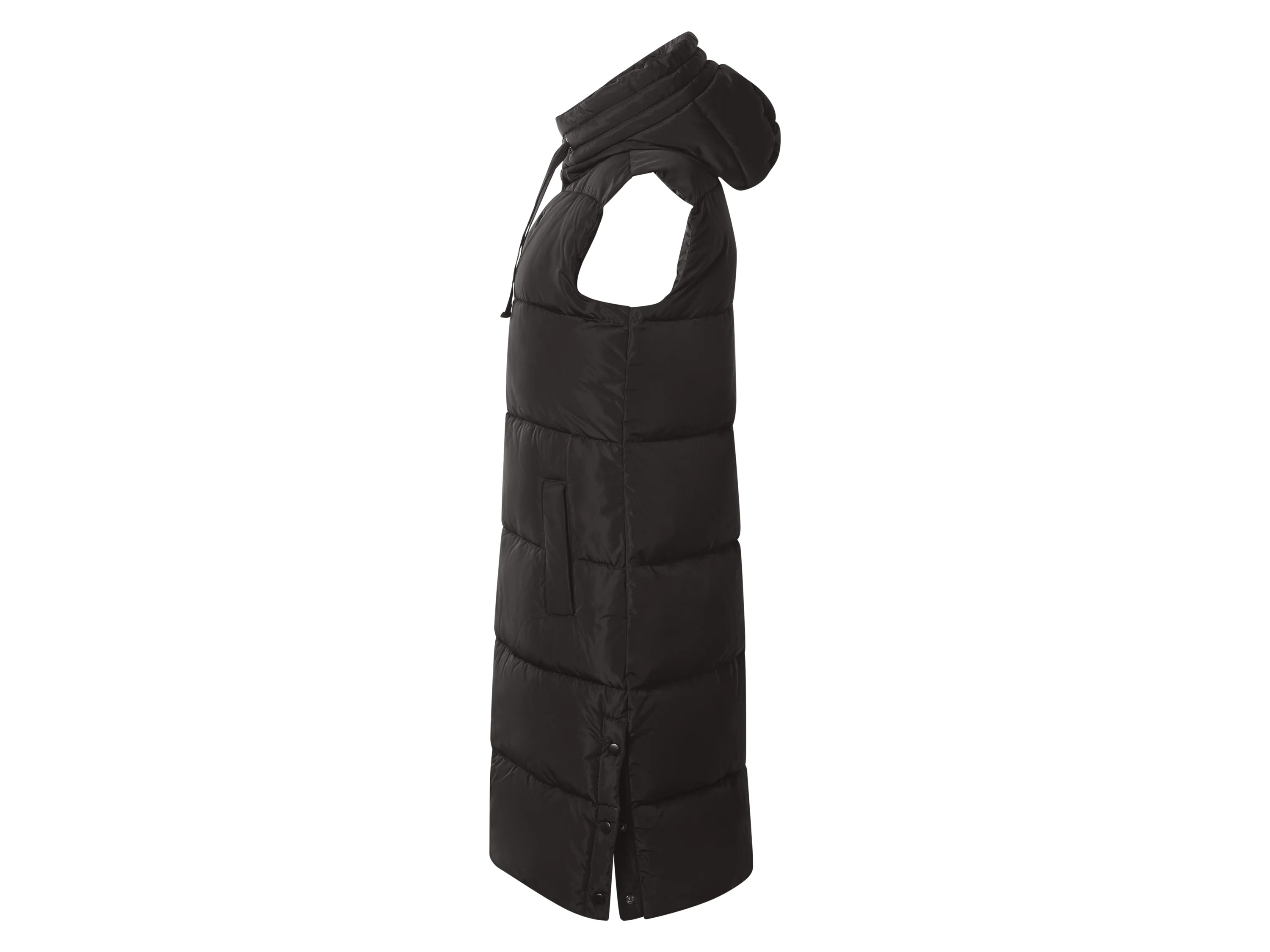 ESMARA® Damen Steppweste lang (Schwarz, S(36/38)) – Bild 3 von 4
