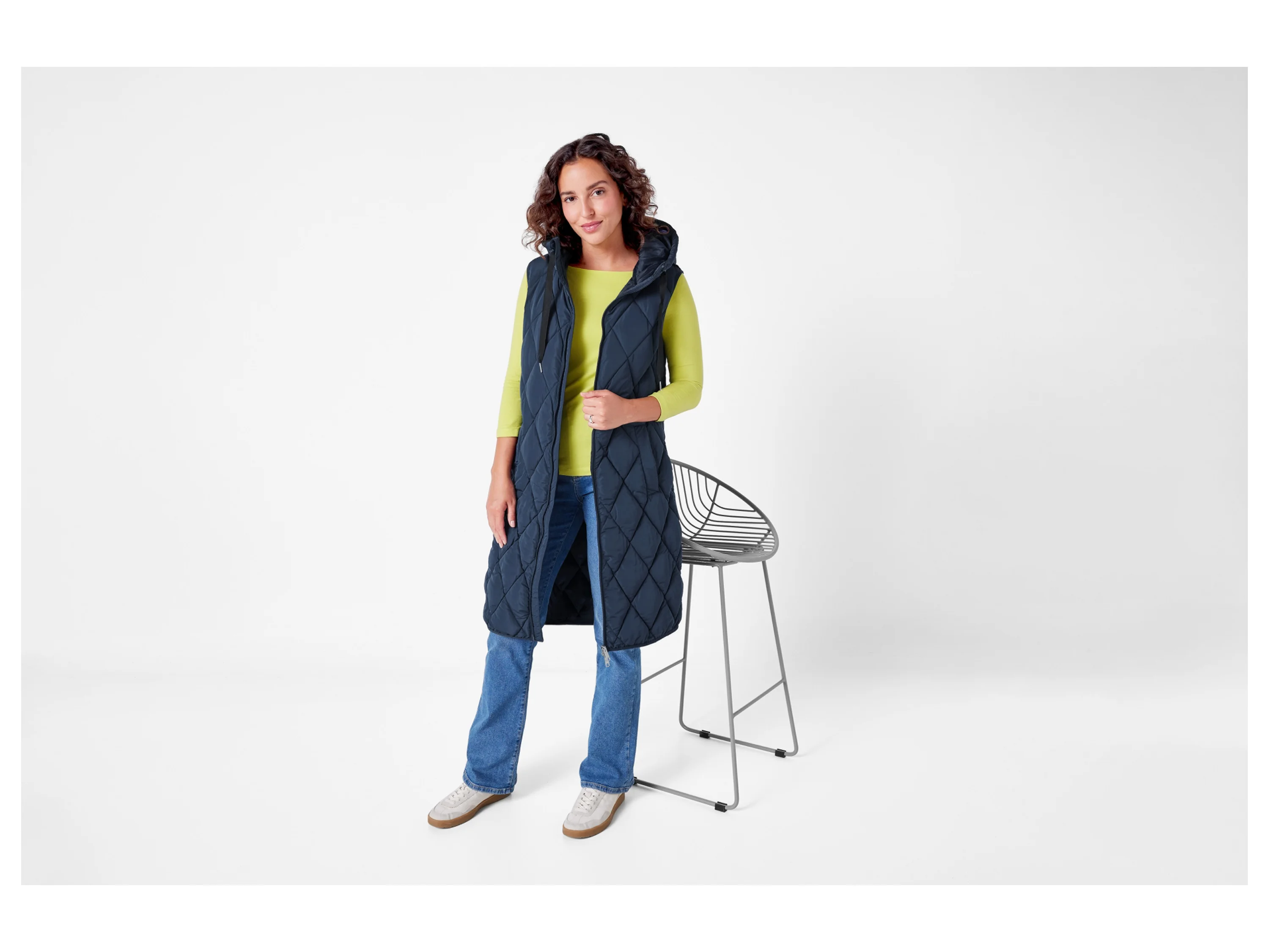 ESMARA® Damen Steppweste (Navy, XS(32/34)) – Bild 2 von 4
