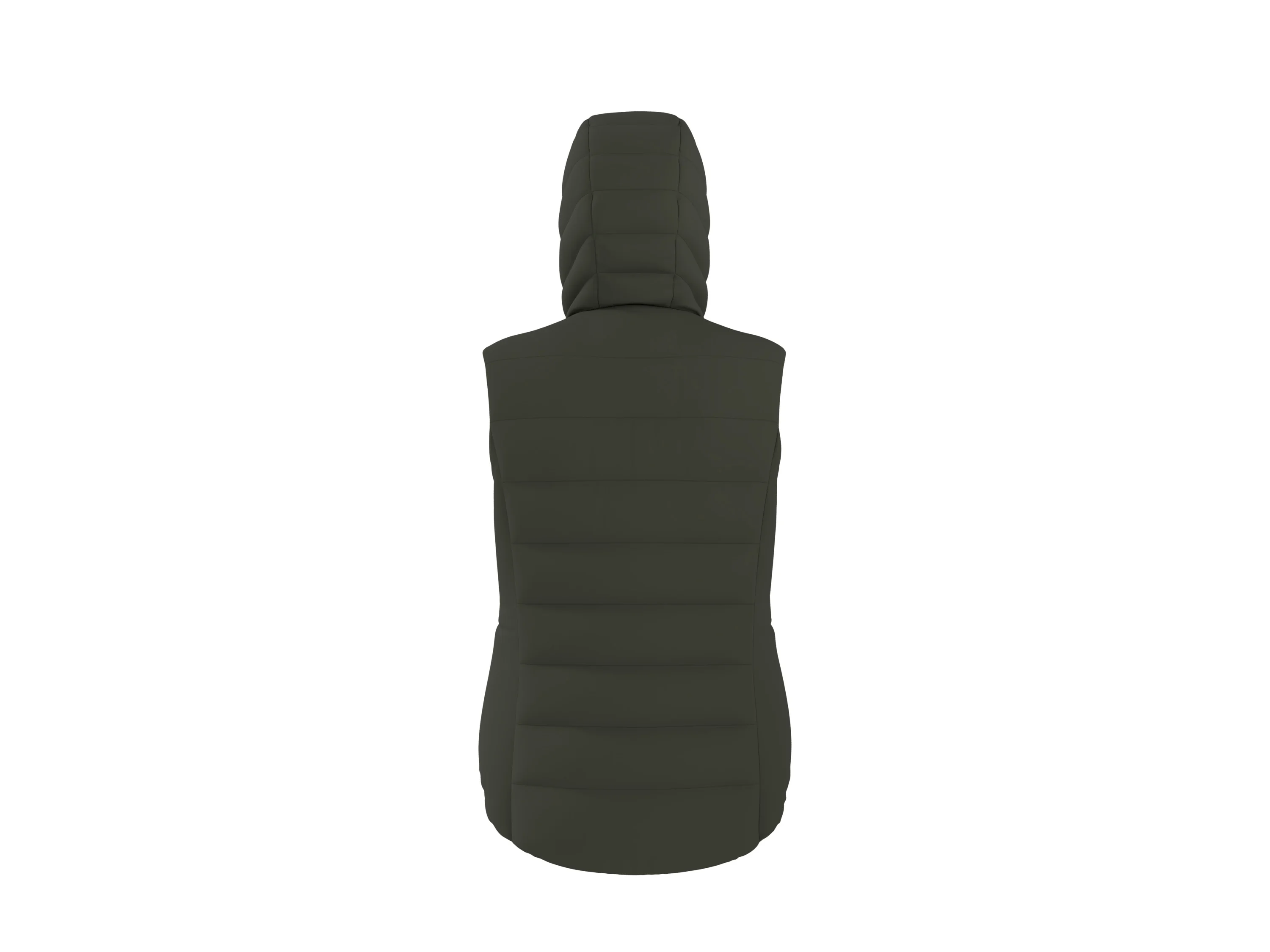 ESMARA® Damen Steppweste (Olive, M(40/42)) – Bild 3 von 4