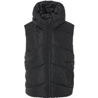 ESMARA® Damen Steppweste (Schwarz, L (44/46))